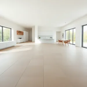 Jednakowe płytki w całym domu