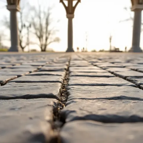 Kamień na podłogę do altany