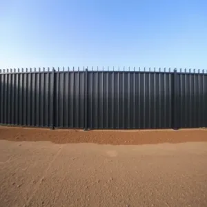 Kompletne ogrodzenie panelowe z podmurówką