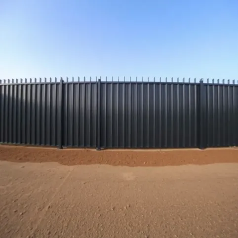 Kompletne ogrodzenie panelowe z podmurówką