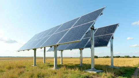 Konstrukcja pod panele fotowoltaiczne na gruncie 10 kW