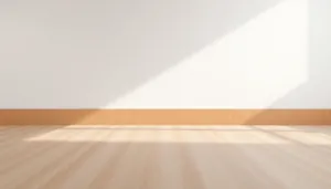 Korek zamiast listwy przypodłogowej