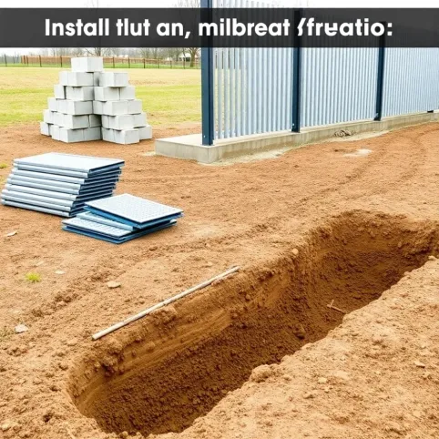 Koszt montażu ogrodzenia panelowego z podmurówką