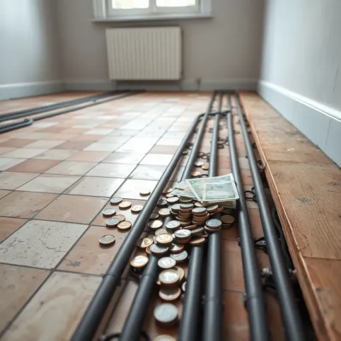 Koszt ogrzewania podłogowego 150m2