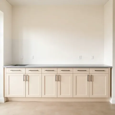 Kuchnia najpierw płytki czy szafki