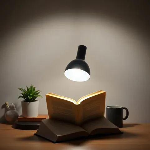 Lampa podłogowa LED do czytania