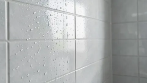 Linoleum do łazienki na ścianę