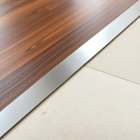 Listwa łącząca płytki z panelami