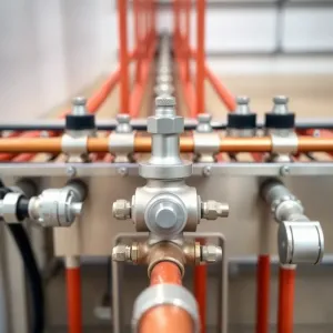 Listwa rozdzielacza podłogówki