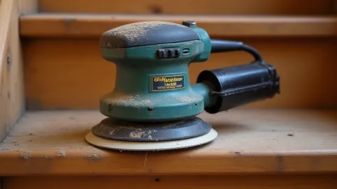 Mała cykliniarka do schodów