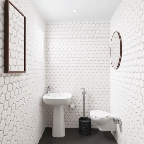 Małe płytki łazienkowe