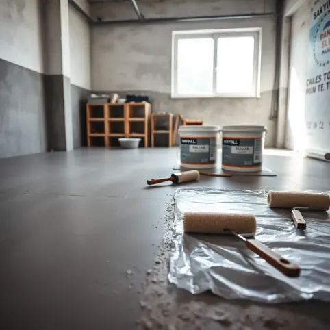 Malowanie posadzki betonowej cena robocizna