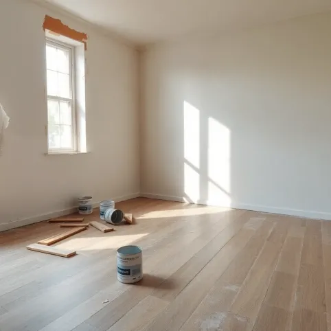 Malowanie przed czy po parkiecie