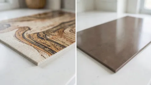 Marmoleum a linoleum