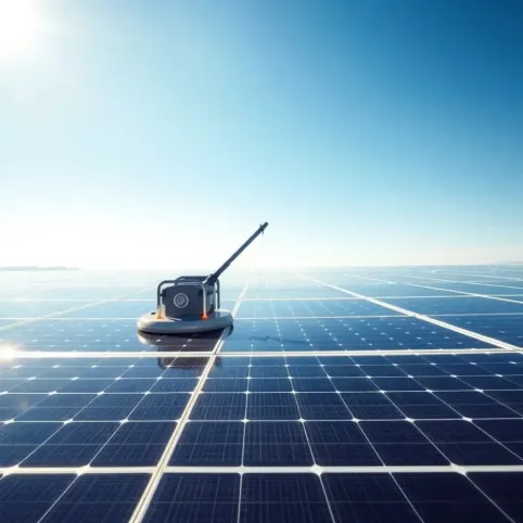 Maszyna do mycia paneli fotowoltaicznych