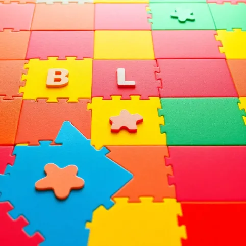 Mata na podłogę dla dzieci piankowa