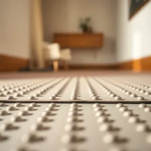 Mata z wypustkami do ogrzewania podłogowego