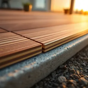 Montaż deski kompozytowej bez legarów