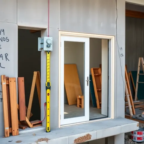 Montaż Drzwi Balkonowych Przed Wylewką