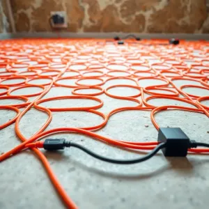 Montaż elektrycznego ogrzewania podłogowego