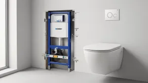 montaż geberitu wysokość