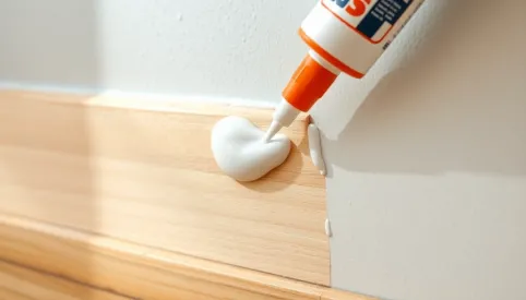 Montaż listew przypodłogowych na klej