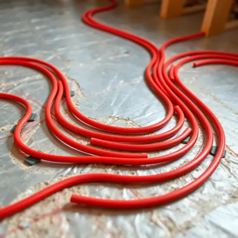 montaż ogrzewania podłogowego