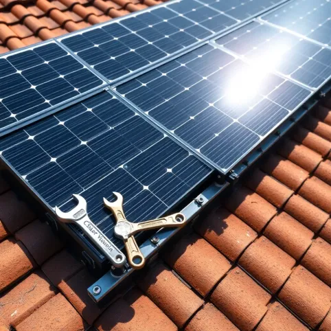 Montaż paneli fotowoltaicznych samemu