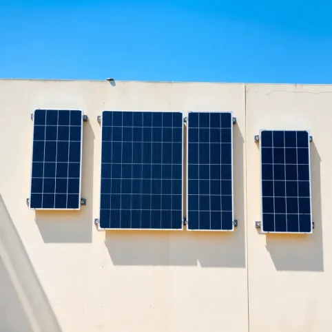 Montaż paneli na ścianie pionowej