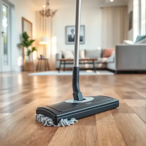 Mop elektryczny do podłogi drewnianej