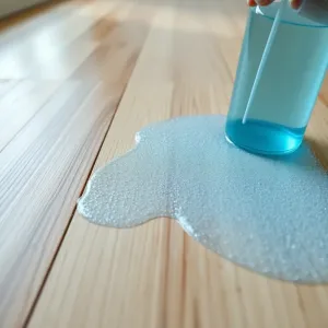 Mycie paneli płynem do szyb