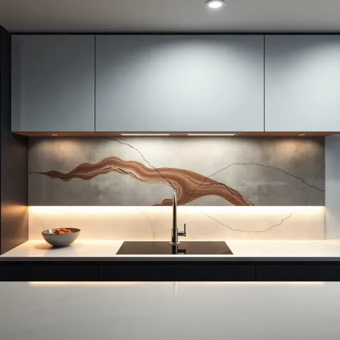 Najmodniejsze panele szklane do kuchni