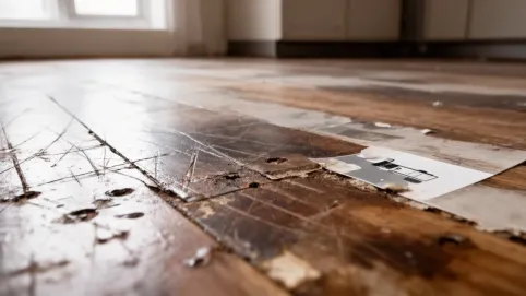 Naklejki na panele podłogowe