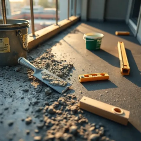 Naprawa Wylewki Na Balkonie