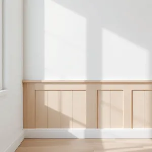 Nowoczesna boazeria panele drewniane na ścianę