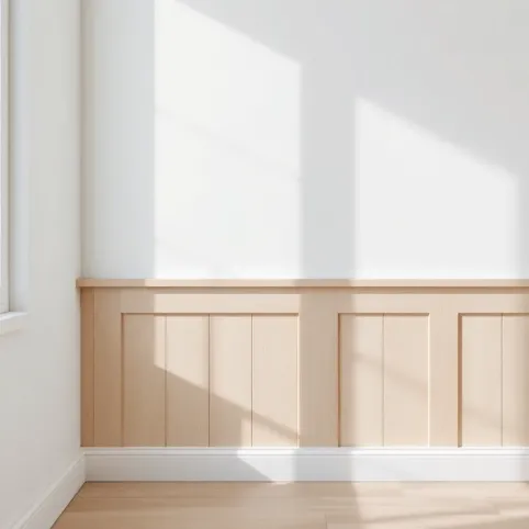 Nowoczesna boazeria panele drewniane na ścianę