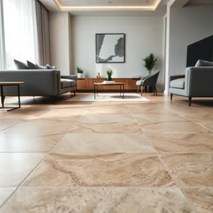 Nowoczesne płytki do salonu