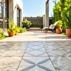 Nowoczesne płytki na taras