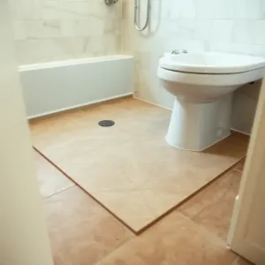 Obnizenie posadzki w łazience