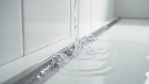 odpływ liniowy ścienny geberit