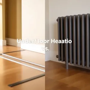Ogrzewanie podłogowe a grzejniki koszty