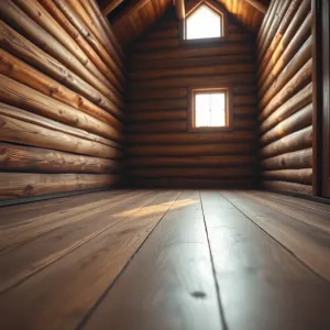 Ogrzewanie podłogowe w domu z bala