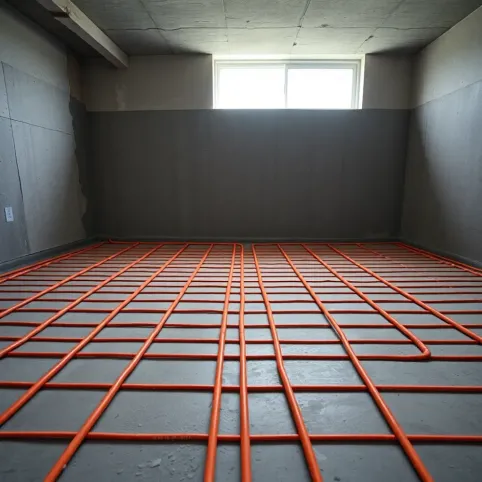 Ogrzewanie podłogowe w piwnicy