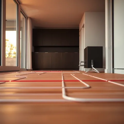 Ogrzewanie podłogowe z centralnego ogrzewania w bloku