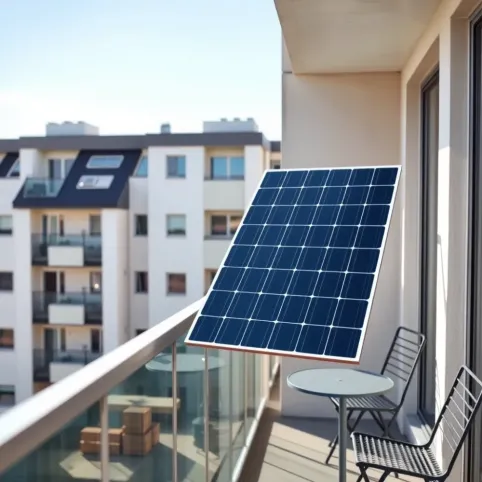 Panele fotowoltaiczne na balkon czy warto