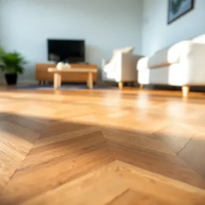 Panele jak parkiet w jodełkę