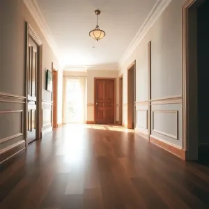 Panele laminowane w przedpokoju