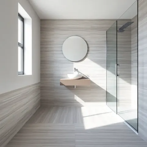 Panele na płytki w łazience