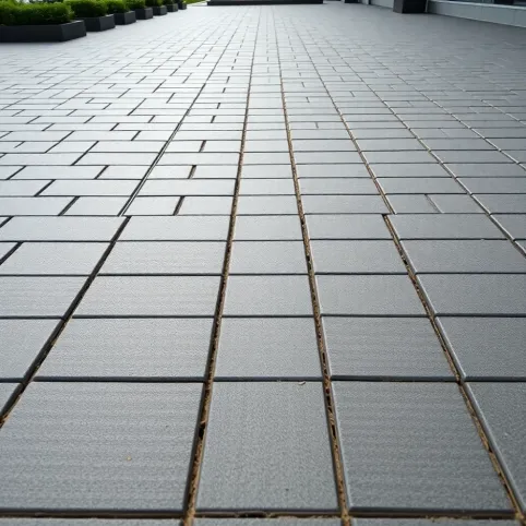 Panele PCV zamiast kostki brukowej