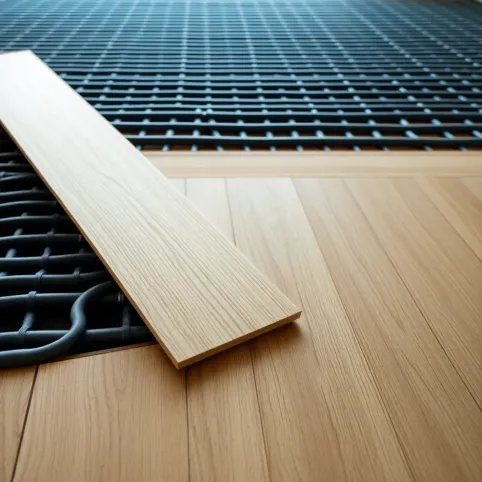 panele podłogowe na ogrzewanie podłogowe